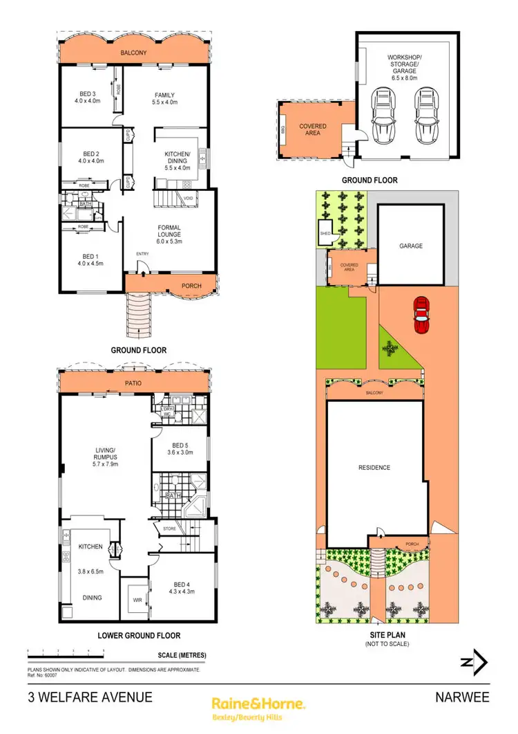 Floorplan of Homely house listing, 3 Welfare Avenue North, Narwee NSW 2209
