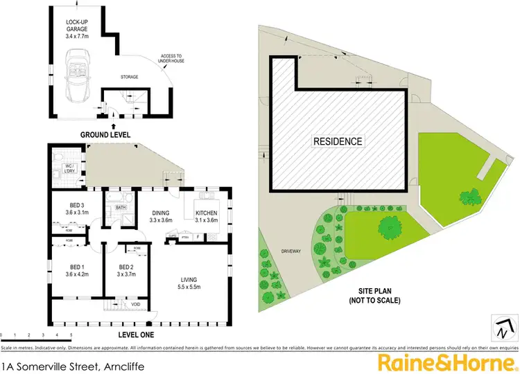 Floorplan of Homely house listing, 1a Somerville Street, Arncliffe NSW 2205