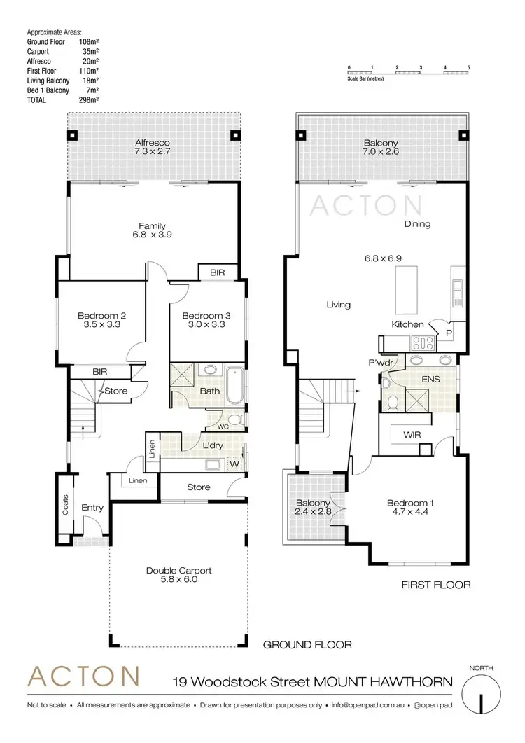 Floorplan of Homely house listing, 19 Woodstock Street, Mount Hawthorn WA 6016