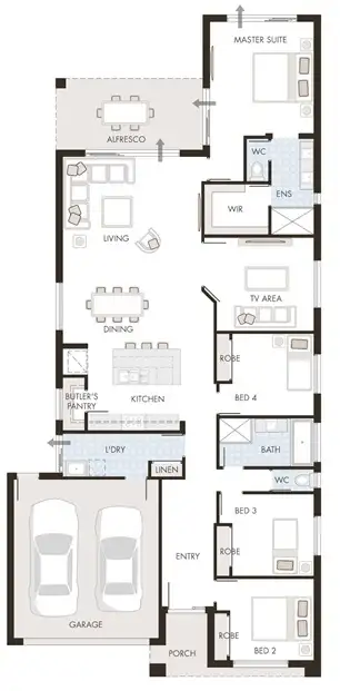 Floorplan of Homely house listing, 5 Corymbia Close, Narangba QLD 4504