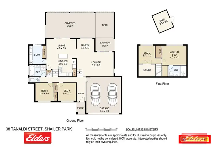 Floorplan of Homely house listing, 38 Tanaldi Street, Shailer Park QLD 4128