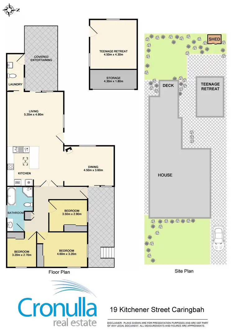 Floorplan of Homely house listing, 19 Kitchener St, Caringbah NSW 2229