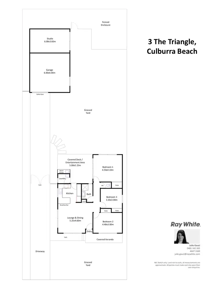 Floorplan of Homely house listing, 3 The Triangle, Culburra Beach NSW 2540