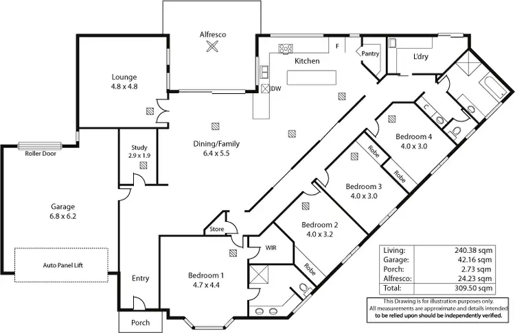 Floorplan of Homely house listing, 7 Chandler Court, Blakeview SA 5114
