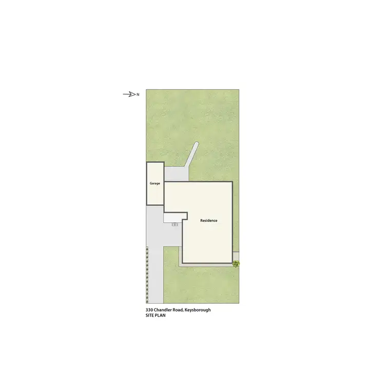 Floorplan of Homely house listing, 330 Chandler Road, Keysborough VIC 3173