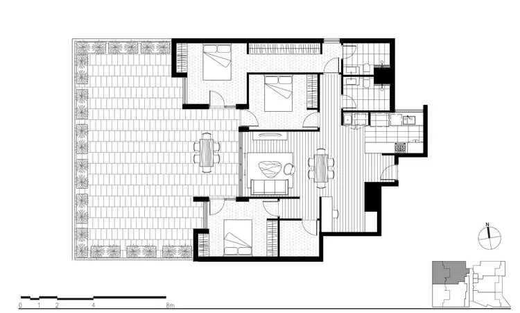 Floorplan of Homely unit listing, 305 (Lot 5), 277-279 Mann Street, Gosford NSW 2250