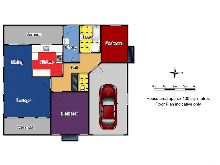 Floorplan of Homely unit listing, 1/9 McLachlan Street, Orange NSW 2800