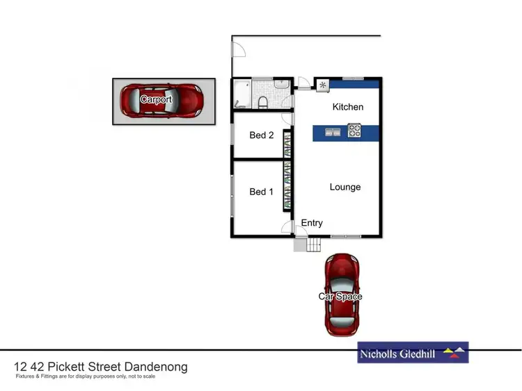 Floorplan of Homely unit listing, 12/42 Pickett Street, Dandenong VIC 3175