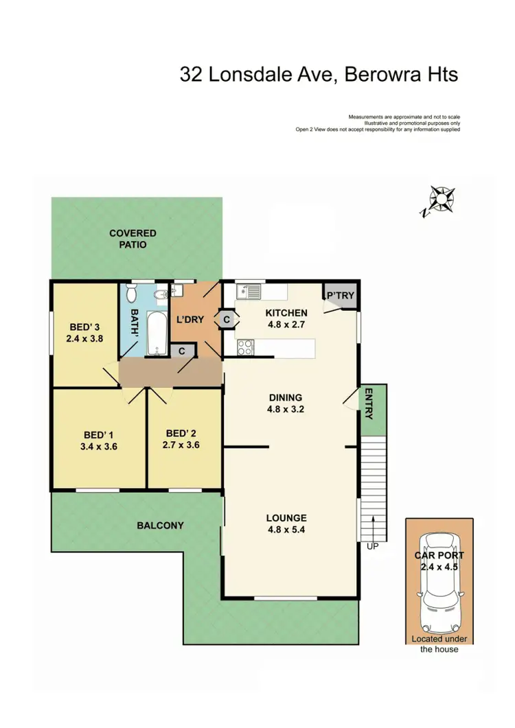 Floorplan of Homely house listing, 32 Lonsdale Avenue, Berowra Heights NSW 2082