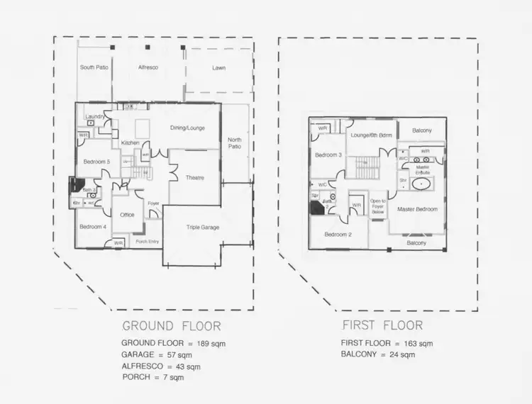 Floorplan of Homely house listing, 1 Searle Road, Ardross WA 6153