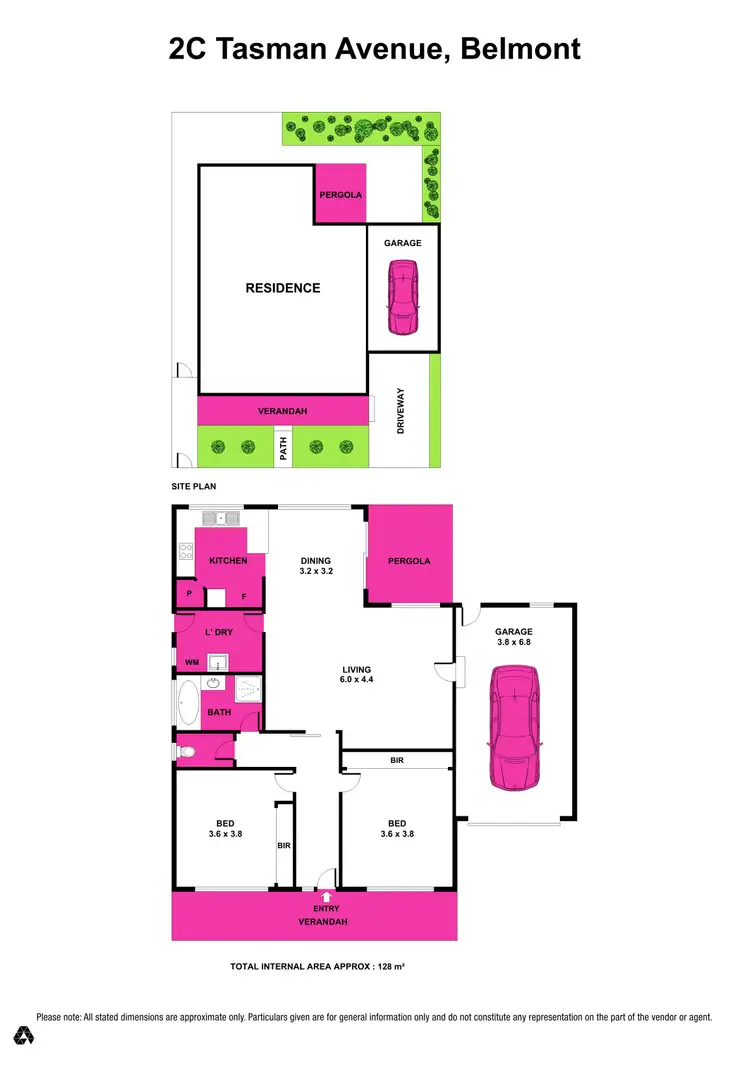 Floorplan of Homely house listing, 2C Tasman Avenue, Belmont VIC 3216