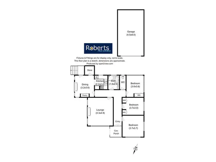 Floorplan of Homely house listing, 64 Vermont Road, Mowbray TAS 7248