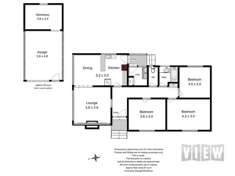 Floorplan of Homely house listing, 21 Dooley Street, Ulverstone TAS 7315