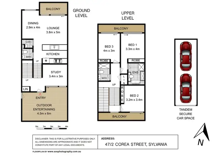 Floorplan of Homely house listing, 47/2 Corea Street, Sylvania NSW 2224