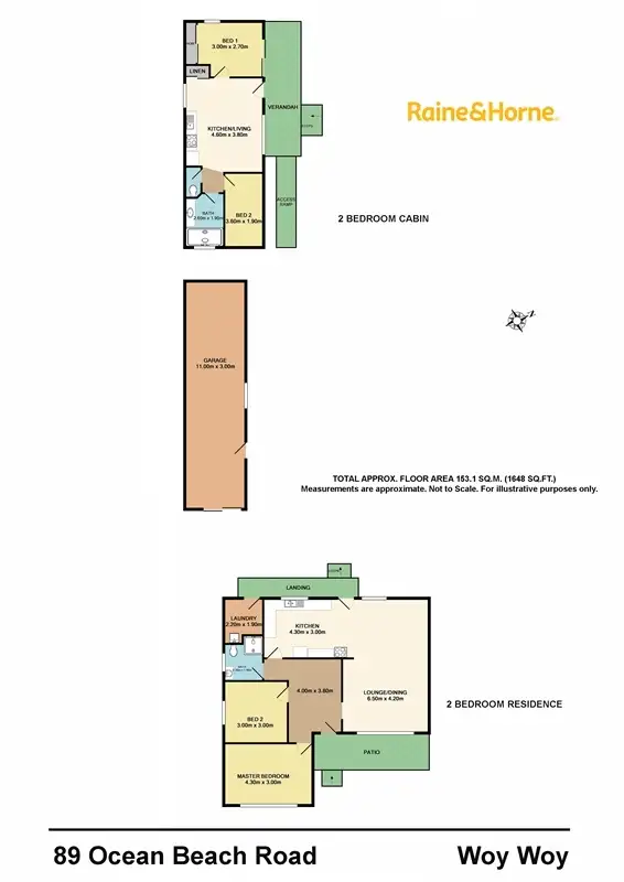 Floorplan of Homely house listing, 89 Ocean Beach Road, Woy Woy NSW 2256