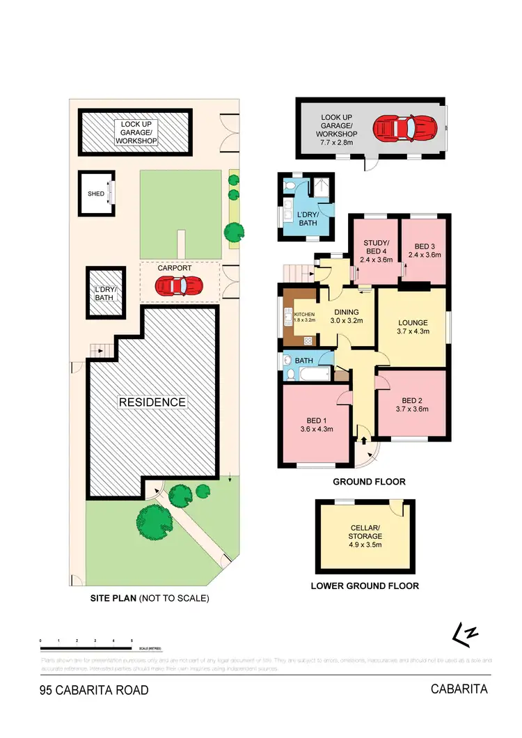 Floorplan of Homely house listing, 95 Cabarita Road, Cabarita NSW 2137