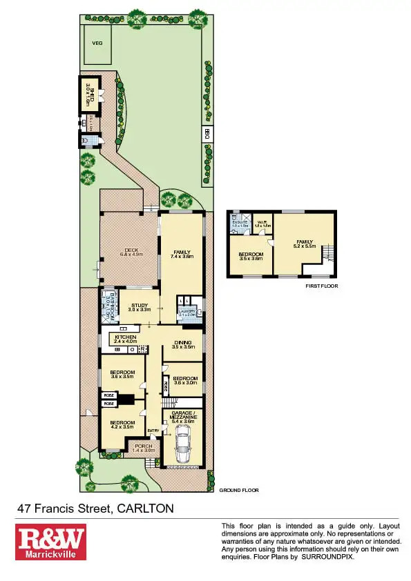 Floorplan of Homely house listing, 47 Francis Street, Carlton NSW 2218