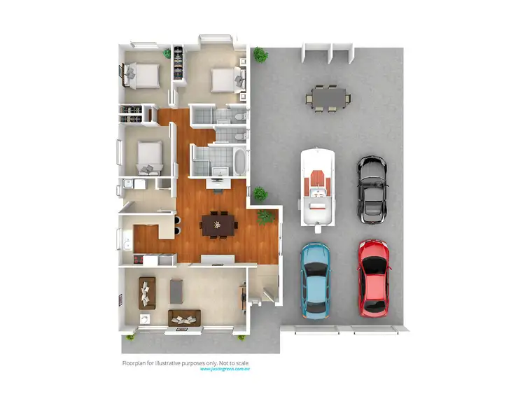 Floorplan of Homely house listing, 36 Grevillea Crescent, Lake Albert NSW 2650