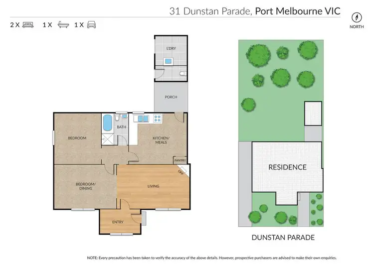 Floorplan of Homely house listing, 31 Dunstan Parade, Port Melbourne VIC 3207