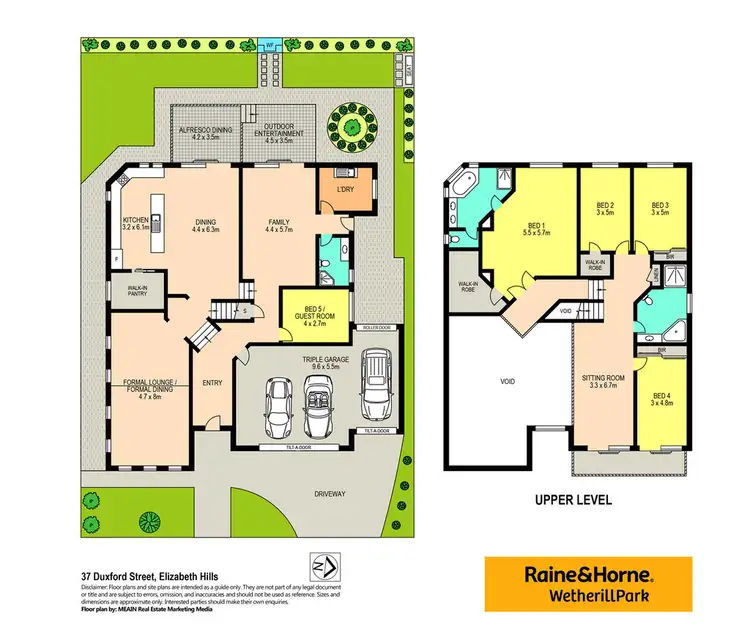 Floorplan of Homely house listing, 37 Duxford Street, Elizabeth Hills NSW 2171