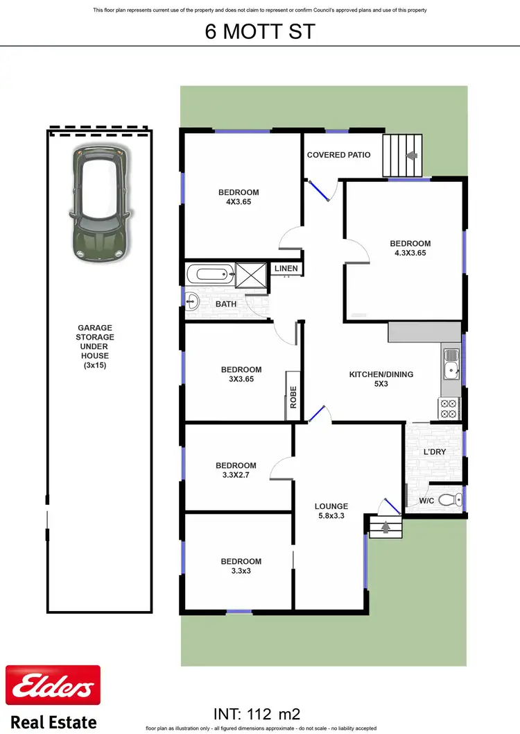 Floorplan of Homely house listing, 6 Mott Street, Byron Bay NSW 2481
