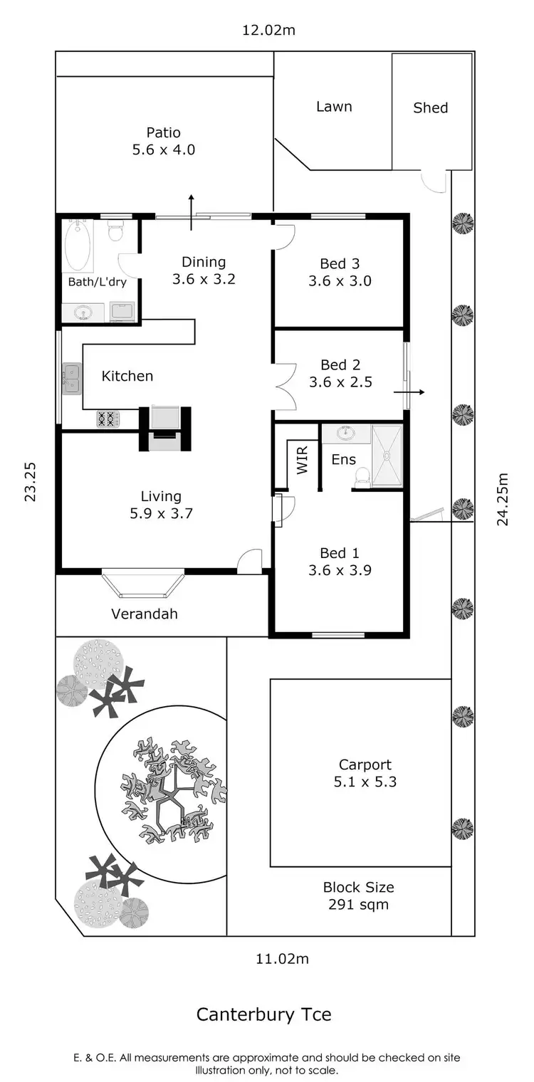 Floorplan of Homely house listing, 10 Canterbury Terrace, East Victoria Park WA 6101