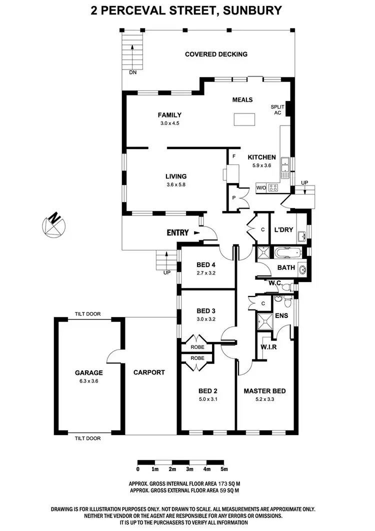 Floorplan of Homely house listing, 2 Perceval Street, Sunbury VIC 3429
