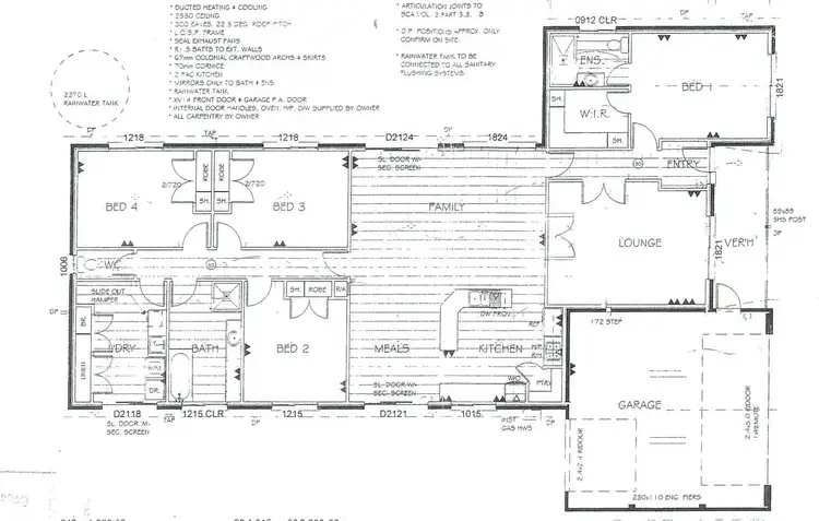 Floorplan of Homely house listing, 14 Wren Court, Wodonga VIC 3690