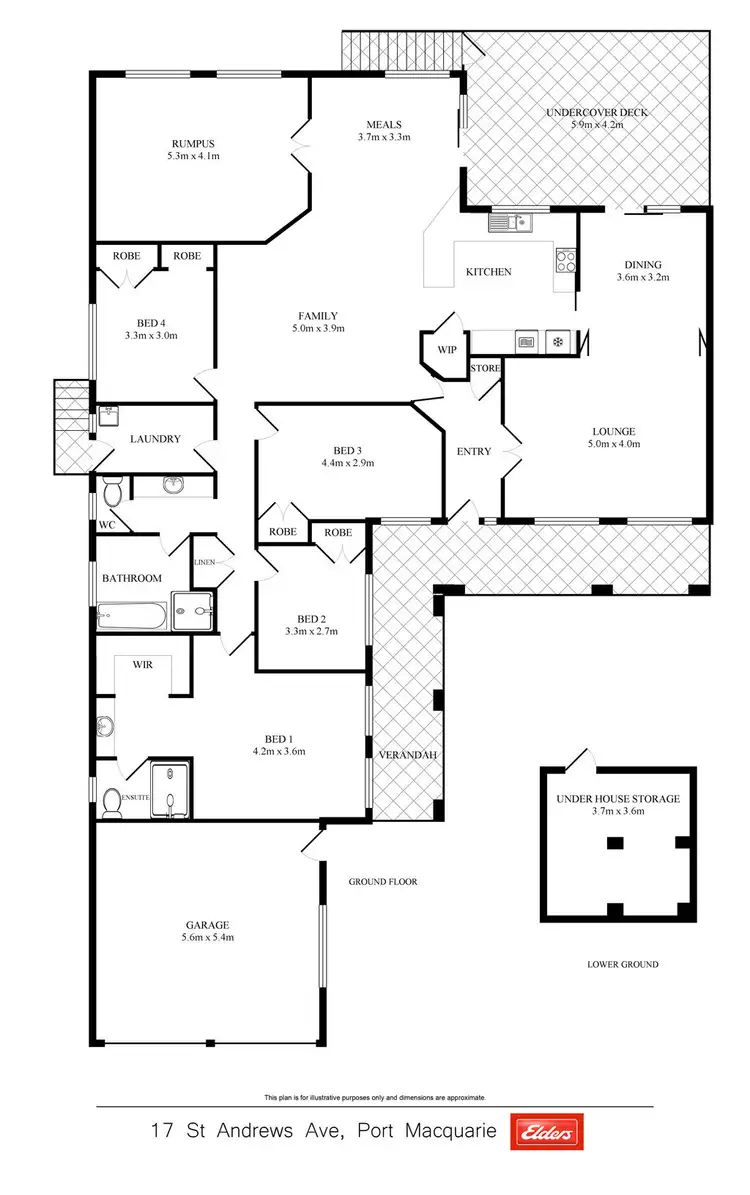 Floorplan of Homely house listing, 17 St Andrews Avenue, Port Macquarie NSW 2444