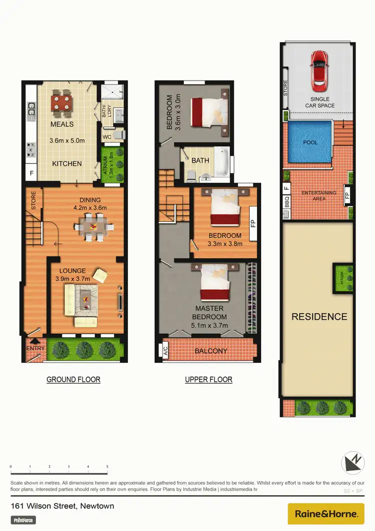 Floorplan of Homely house listing, 161 Wilson Street, Newtown NSW 2042