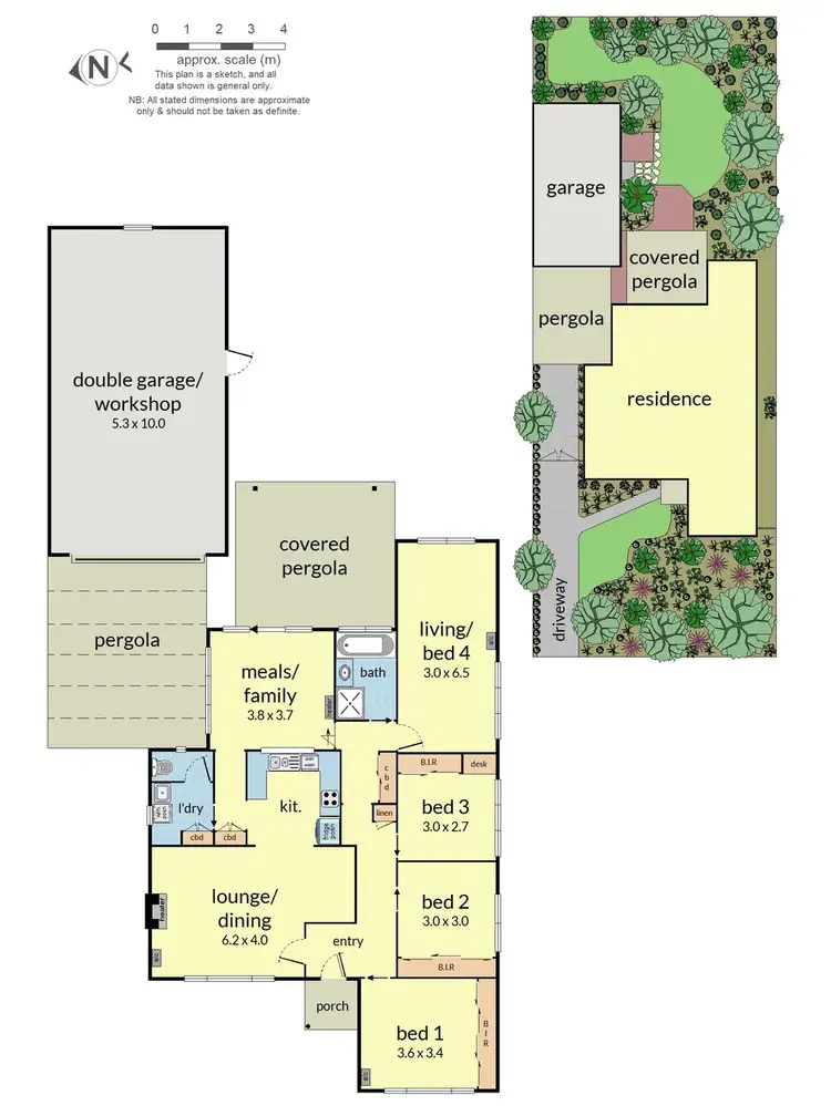 Floorplan of Homely house listing, 94 Middleton Street, Highett VIC 3190