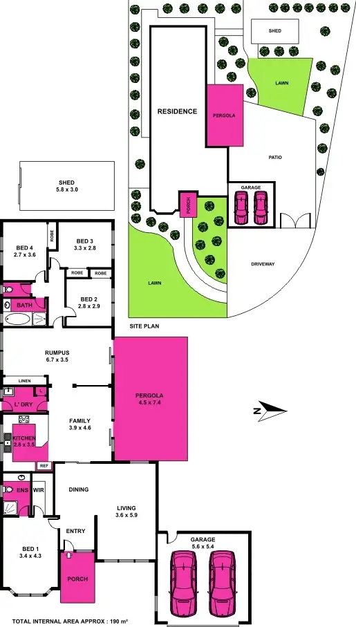 Floorplan of Homely house listing, 11 Templeton Court, St Albans Park VIC 3219
