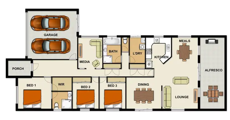 Floorplan of Homely house listing, 5 Ashton Way, Forest Lake QLD 4078