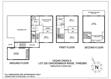 Floorplan of Homely apartment listing, 6 Cedar Creek, Thredbo Village NSW 2625