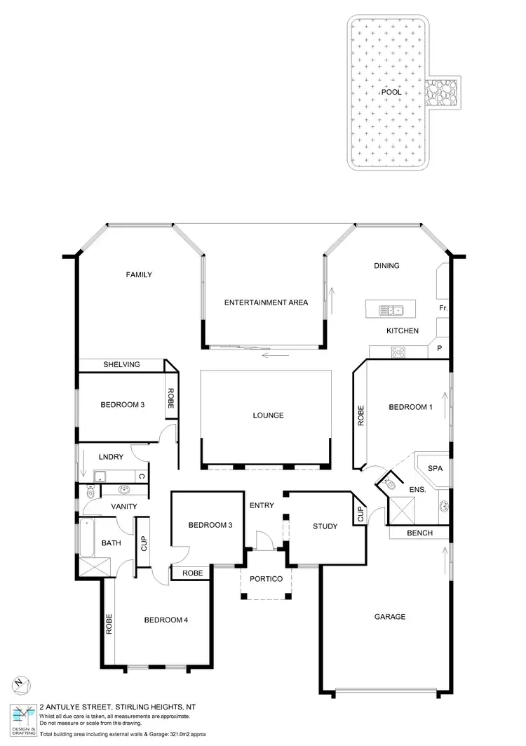 Floorplan of Homely house listing, 2 Antulye Court, Larapinta NT 875