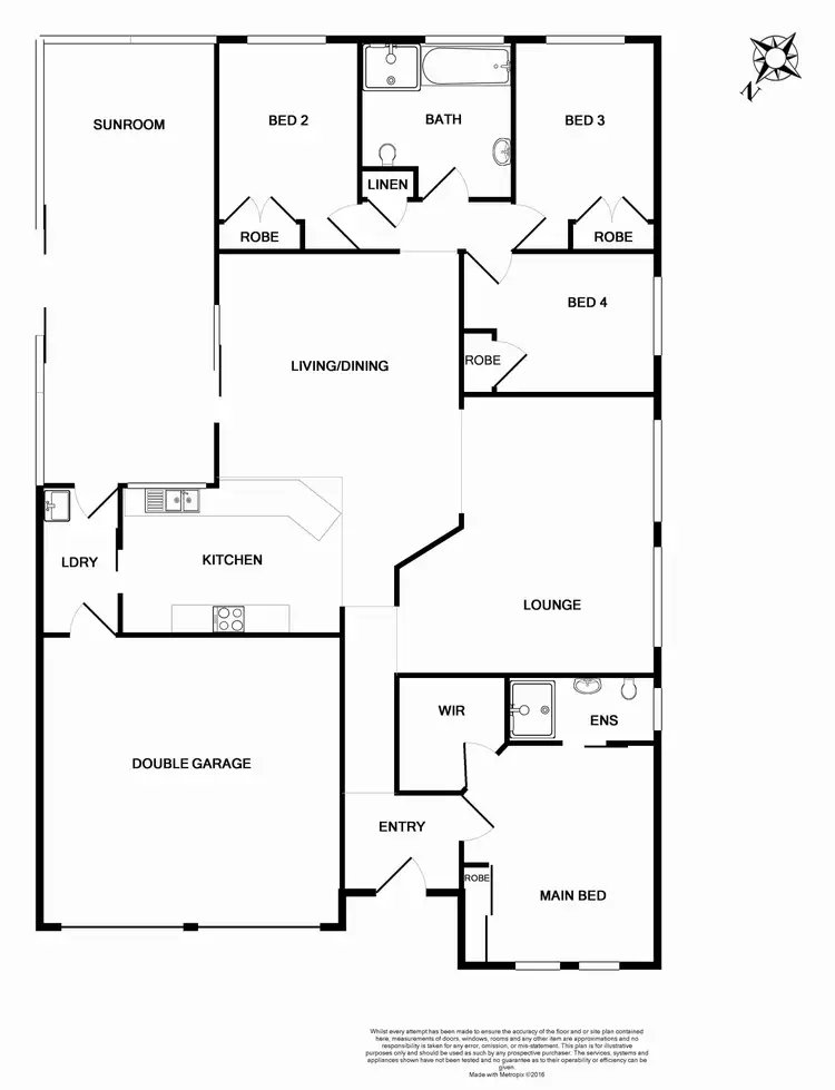 Floorplan of Homely house listing, 112 Turnbull Drive, East Maitland NSW 2323