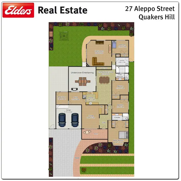 Floorplan of Homely house listing, 27 Aleppo Street, Quakers Hill NSW 2763