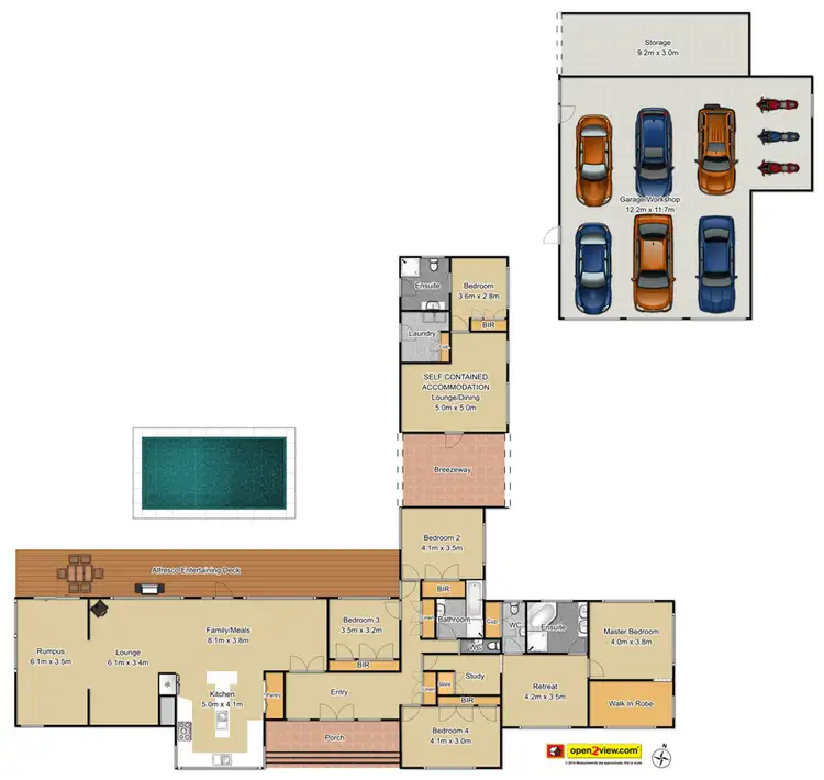 Floorplan of Homely house listing, Address available on request