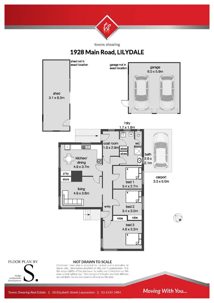 Floorplan of Homely house listing, 1928 Main Road, Lilydale TAS 7268