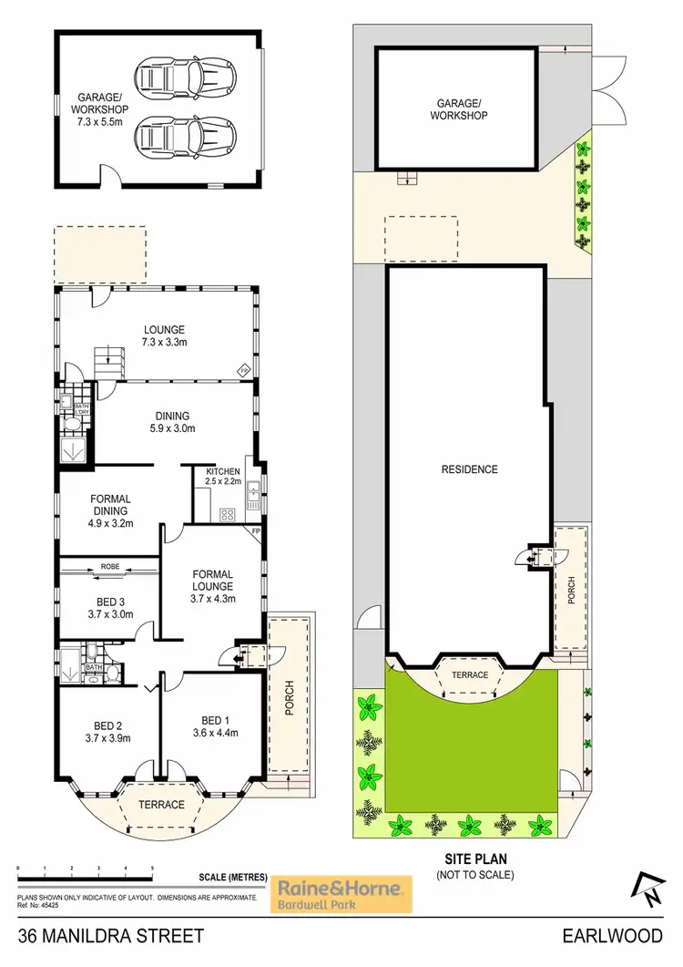 Floorplan of Homely house listing, 36 Manildra Street, Earlwood NSW 2206