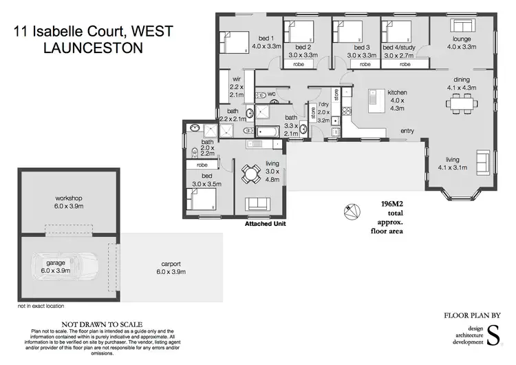 Floorplan of Homely house listing, 11 Isabelle Court, West Launceston TAS 7250