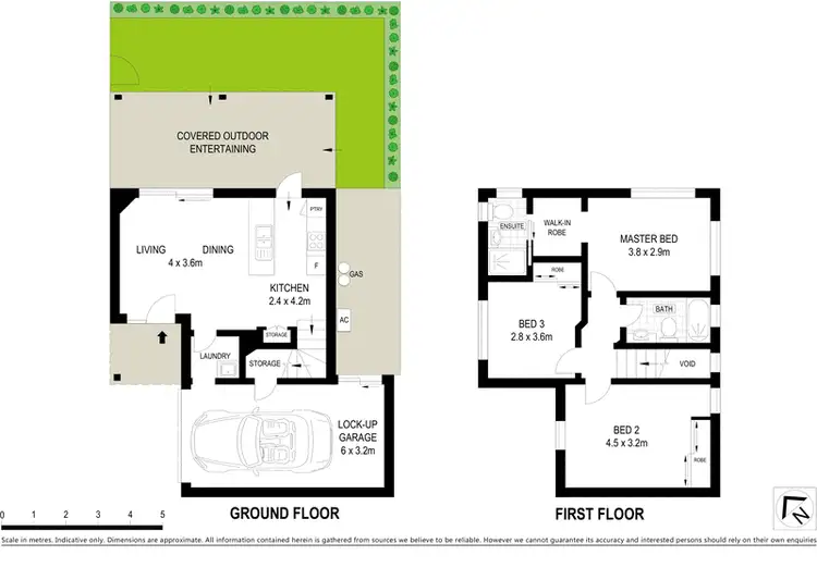 Floorplan of Homely townhouse listing, 1/47 Lovegrove Street, Zillmere QLD 4034
