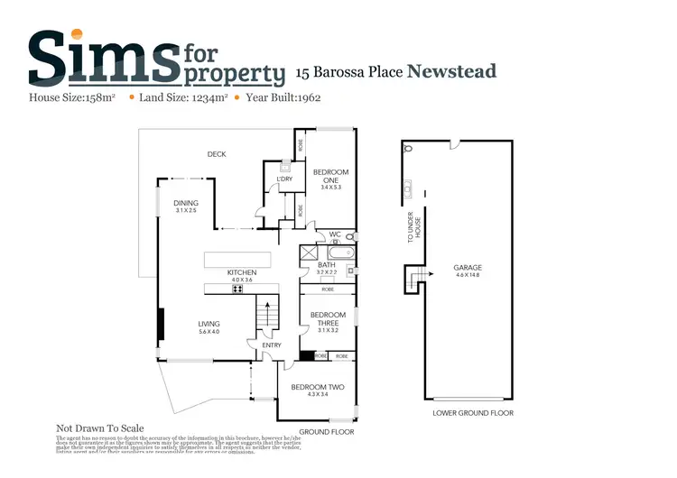 Floorplan of Homely house listing, 15 Barossa Place, Newstead TAS 7250