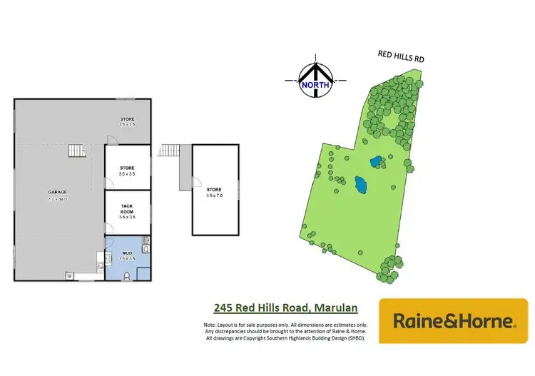 Floorplan of Homely rural property listing, 245 Red Hills Road, Marulan NSW 2579