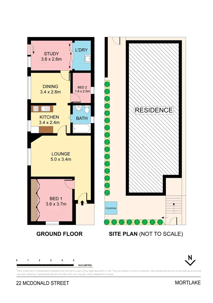 Floorplan of Homely house listing, 22 McDonald Street, Mortlake NSW 2137