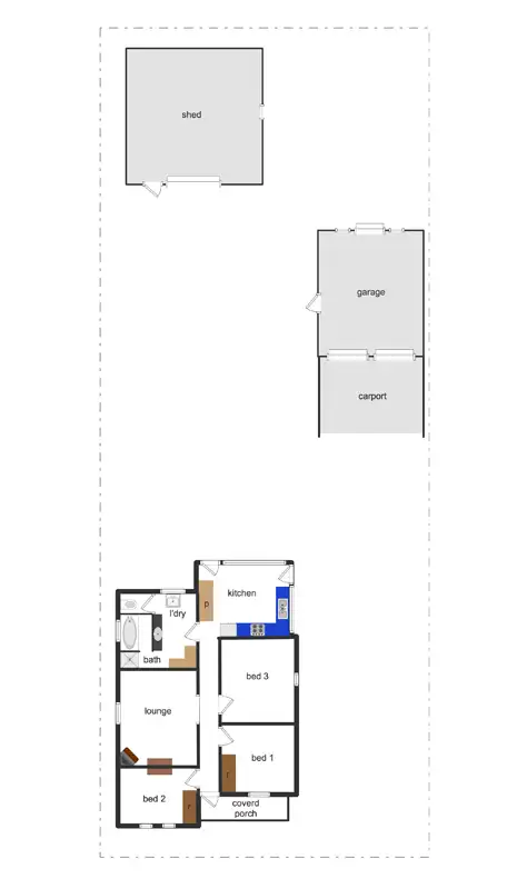 Floorplan of Homely house listing, 88 Taralga Road, Goulburn NSW 2580