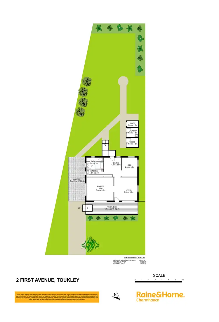Floorplan of Homely house listing, 2 First Avenue, Toukley NSW 2263