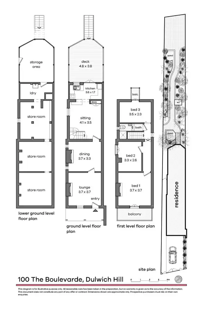Floorplan of Homely house listing, 100 The Boulevarde, Dulwich Hill NSW 2203