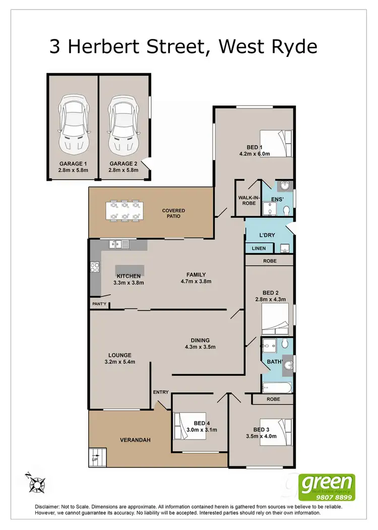 Floorplan of Homely house listing, 3 Herbert Street, West Ryde NSW 2114