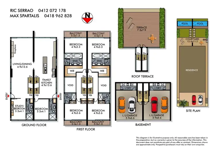 Floorplan of Homely house listing, 3 & 3A Bay Street, North Bondi NSW 2026